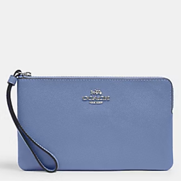 Coach Large Corner Zip Wristlet - Picture 1 of 7